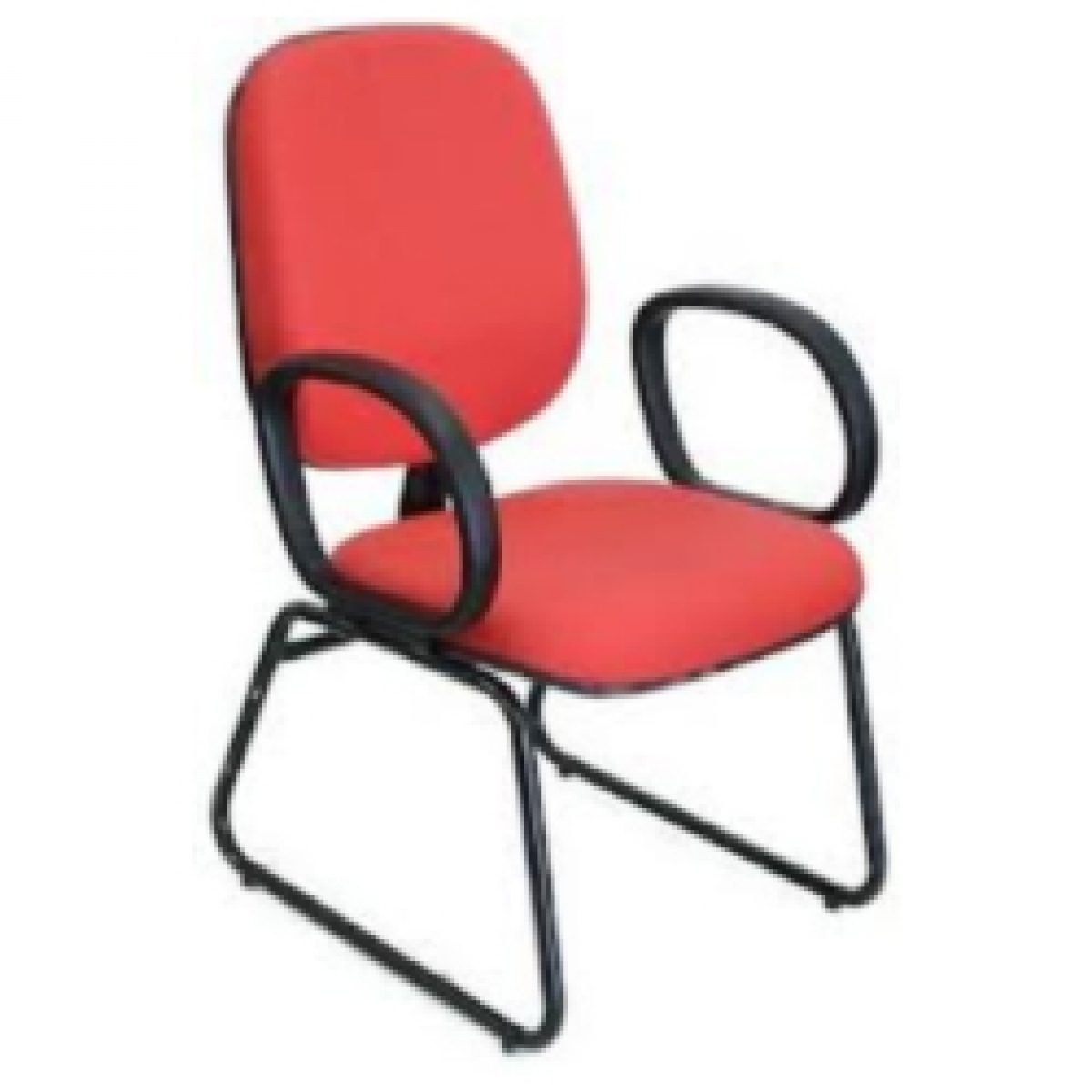 CAD - 11 Cadeira Para Escritório Diretor Esk Com Lamina e Braço Estofada Varias Cores