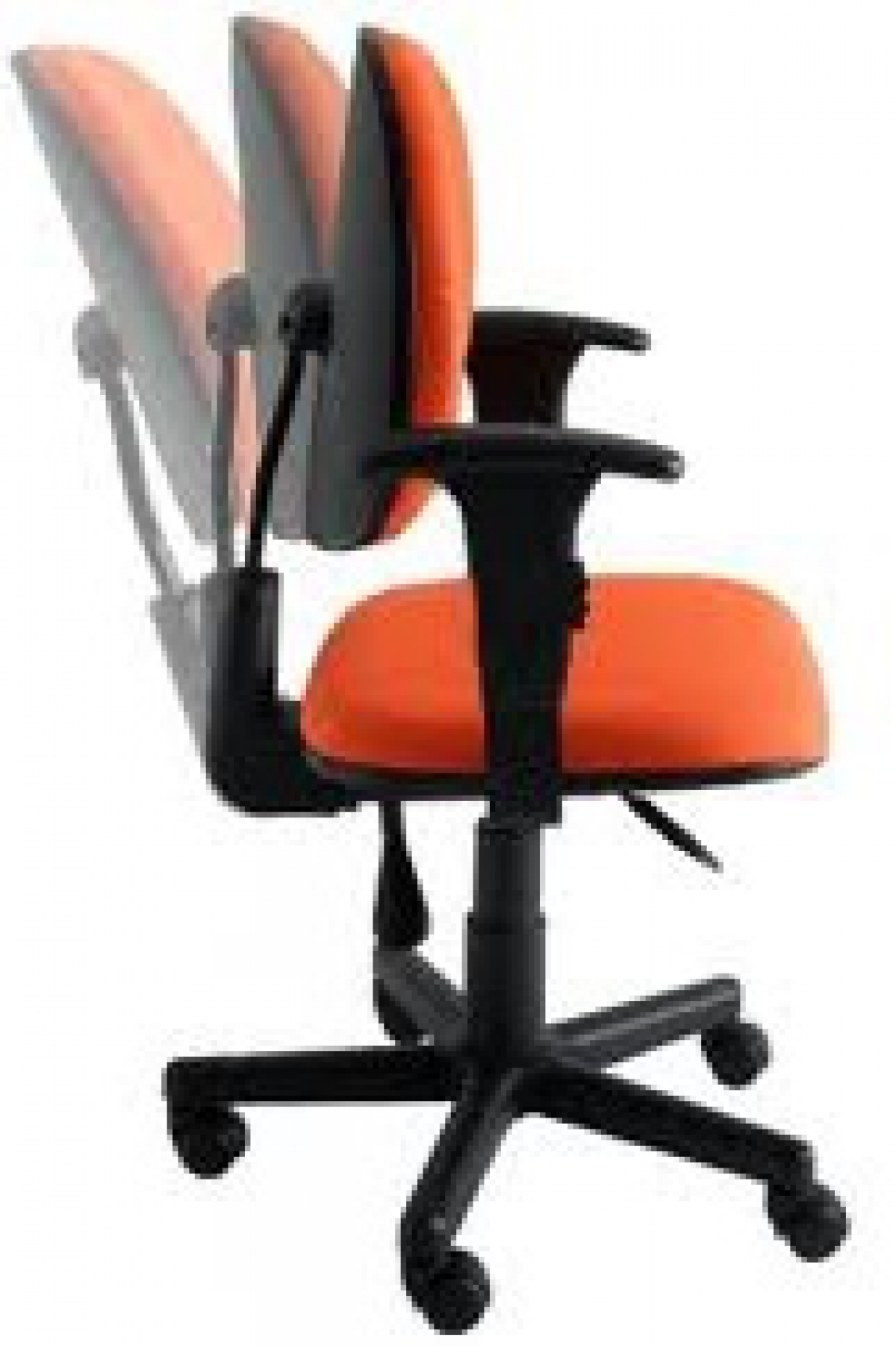 CAD - 25 Cadeira Para Escritório Blak System Executiva Com Braço Giratoria Estofada Varias Cores