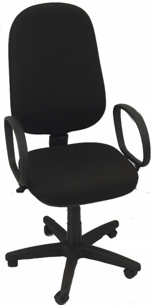 CAD - 27 Cadeira Para Escritório Presidente Giratoria Com Braço Estofada Varias Cores