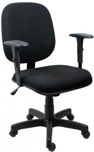 CAD - 29 Cadeira Para Escritório Diretor Giratória Com Braço Regulavel Estofada Varias Cores