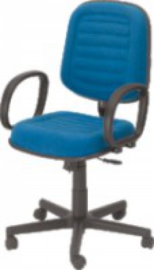 CAD - 34 Cadeira De Escritório Diretor Costurada Giratória Com Braço Estofada Com Relax Varias Cores