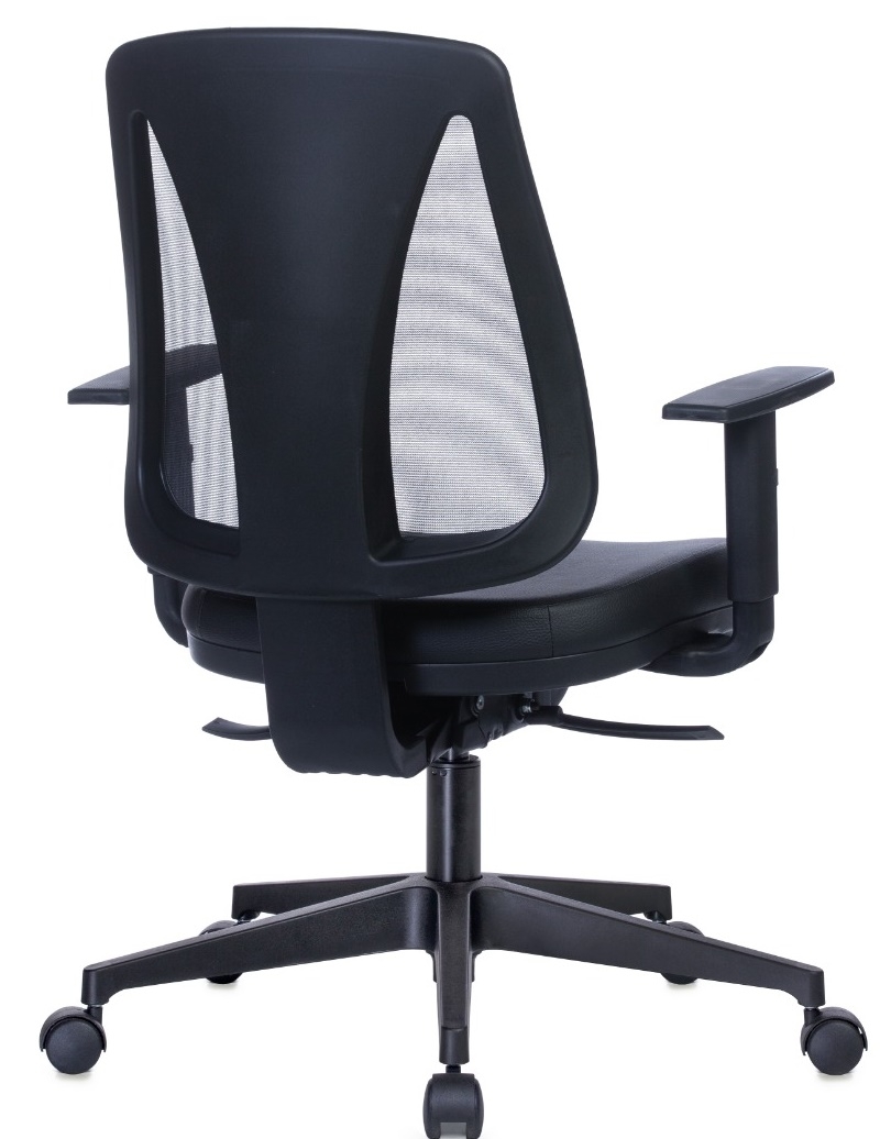 CAD - 38 Cadeira Para Escritório Blak System Estofada Mech