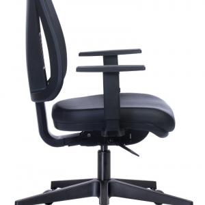 CAD - 38 Cadeira Para Escritório Blak System Estofada Mech
