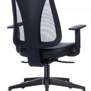 CAD - 38 Cadeira Para Escritório Blak System Estofada Mech