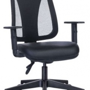 CAD - 38 Cadeira Para Escritório Blak System Estofada Mech