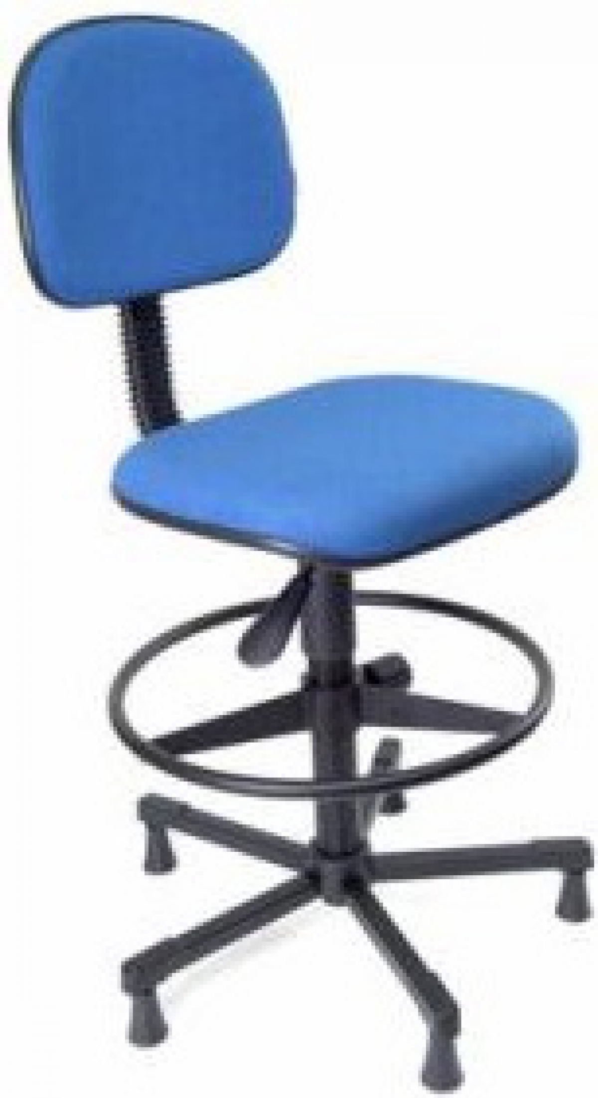 CAD - 55 Cadeira Caixa Para Escritório Estofada Secretaria Varias Cores