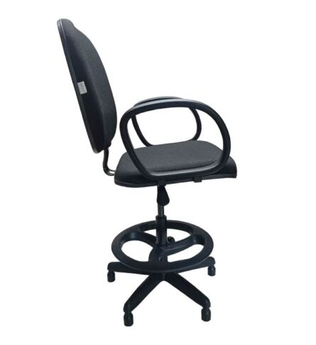 CAD - 55 Cadeira Caixa Para Escritório Estofada Diretor Varias Cores