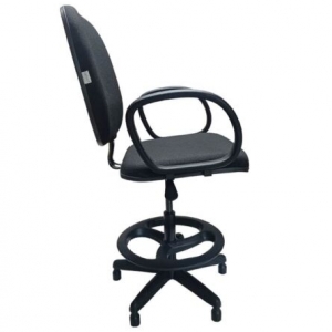 CAD - 55 Cadeira Caixa Para Escritório Estofada Diretor Varias Cores