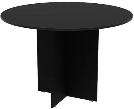 ME - 30 Mesa Para Escritorio Reunião Redonda 100/120 Dm linha Prima 25 m.m Varias Cores