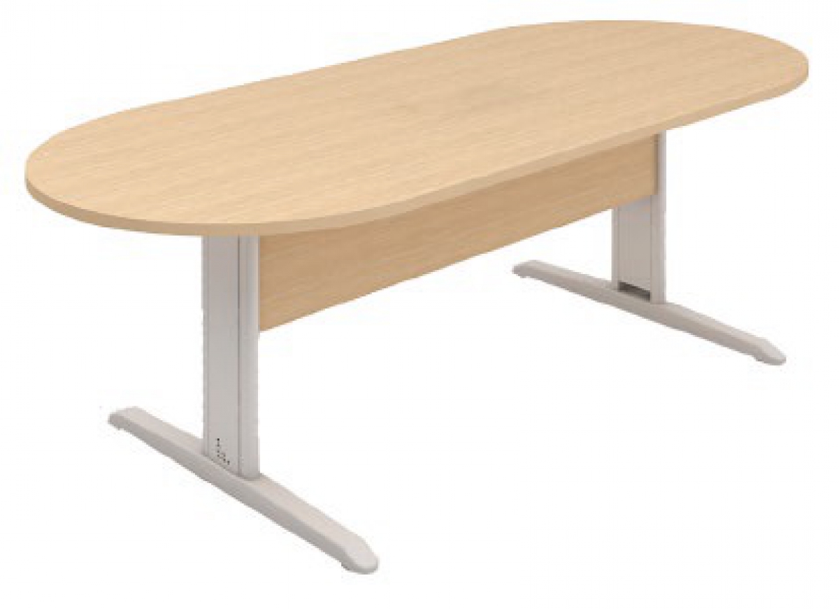 ME - 37 Mesa Para Escritório Reunião Oval ou Retangular Plus 25 m.m (160x090 200x090 250x100) Varias Cores