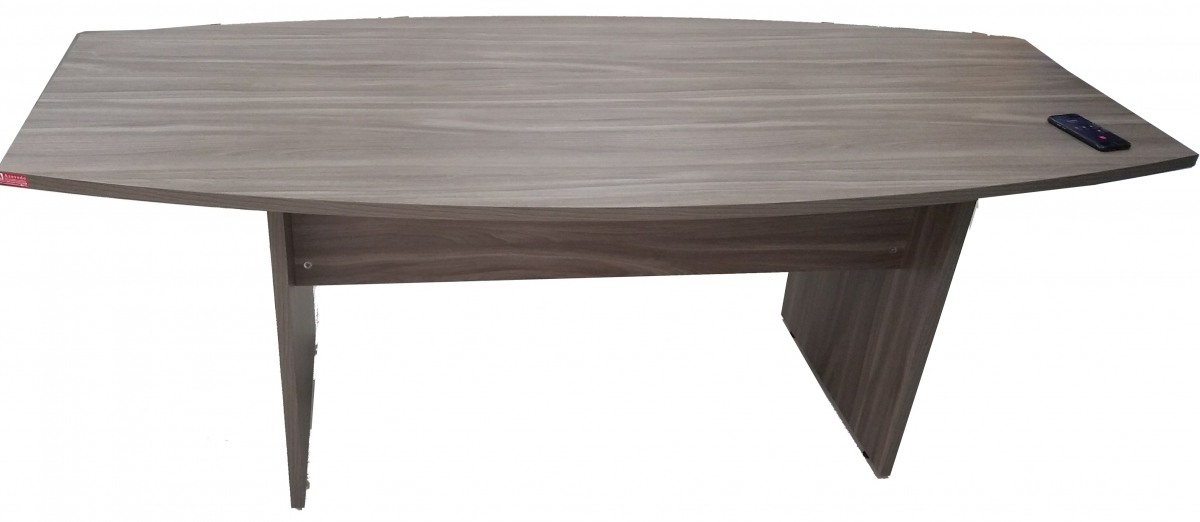 ME - 35 Mesa Para Escritorio Reunião Semi Oval ou Retangular linha Prima 25 m.m 160x090/200x090/250x100/300x120 Varias Cores 