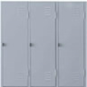 AÇO-02 -197x093x040 Roupeiro Para Vestiario De Aço Com 06 Portas Grandes Com Pitão Para Cadeado