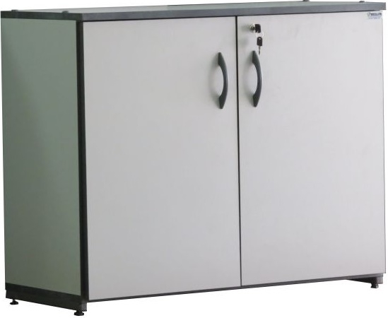 AR - 03 - 075x080x045 Armário Para Escritorio Baixo Secretaria Com Chave e 02 Porta Linha Uno De 15 M.M