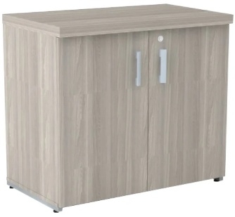 AR - 06 - 075x080x045 Armário Para Escritorio Baixo Secretaria 02 Porta Com Chave Prima 40 