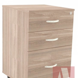 AR - 23 - 070x046x044 Gaveteiro Para Escritorio 02 Gavetas 01 Para Pasta Suspensa  Varias Cores