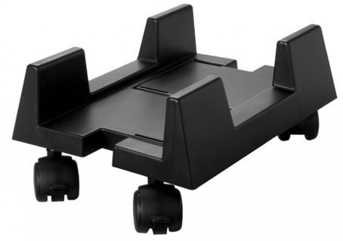 AC - 04 Suporte Para CPU Com Rodinha Em PVC Varias Cores